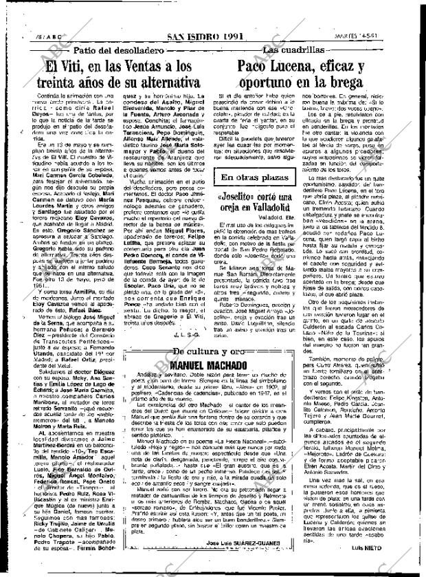 ABC MADRID 14-05-1991 página 78