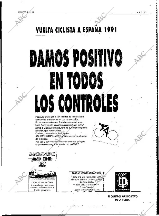 ABC MADRID 14-05-1991 página 83