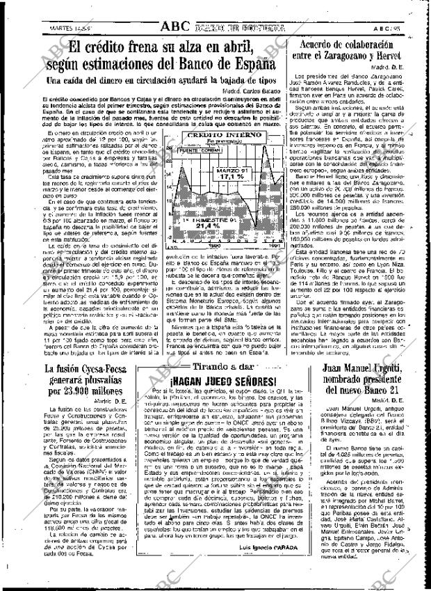 ABC MADRID 14-05-1991 página 95