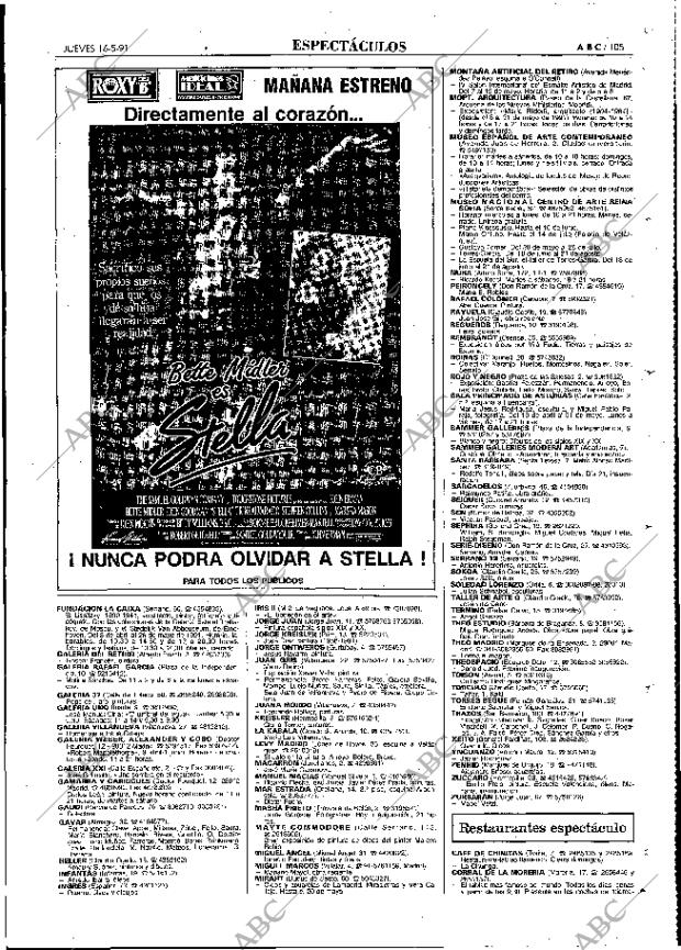 ABC MADRID 16-05-1991 página 105