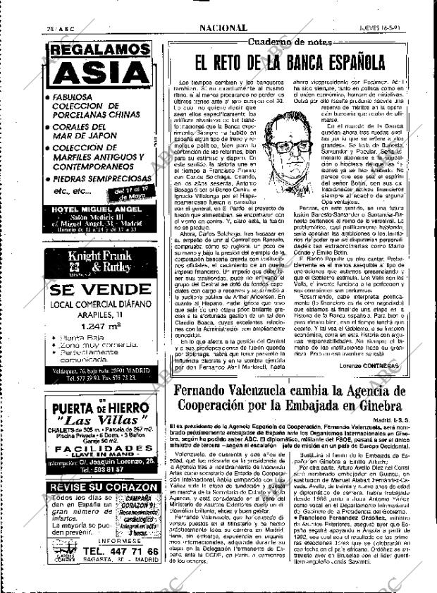 ABC MADRID 16-05-1991 página 28