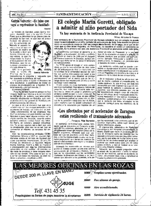 ABC MADRID 16-05-1991 página 80