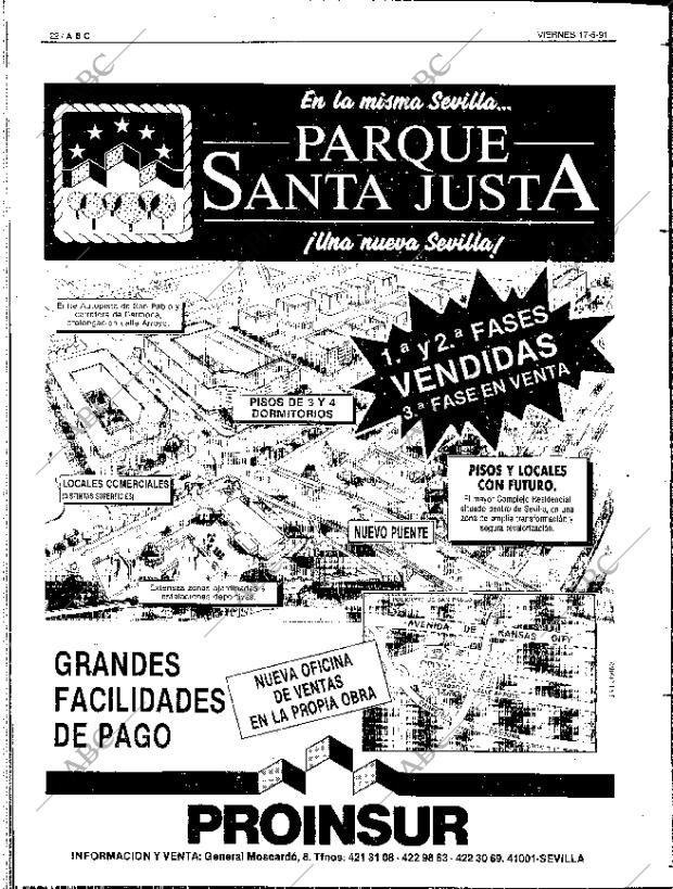 ABC SEVILLA 17-05-1991 página 22