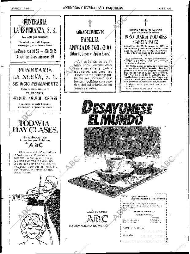 ABC SEVILLA 17-05-1991 página 99