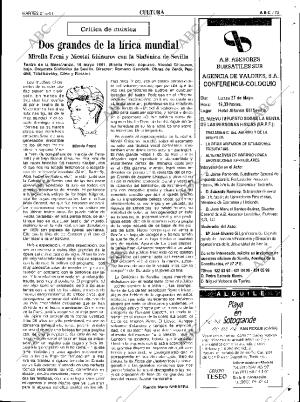 ABC SEVILLA 21-05-1991 página 73
