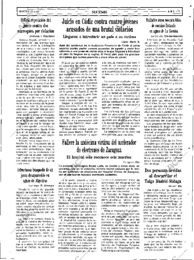 ABC SEVILLA 21-05-1991 página 75