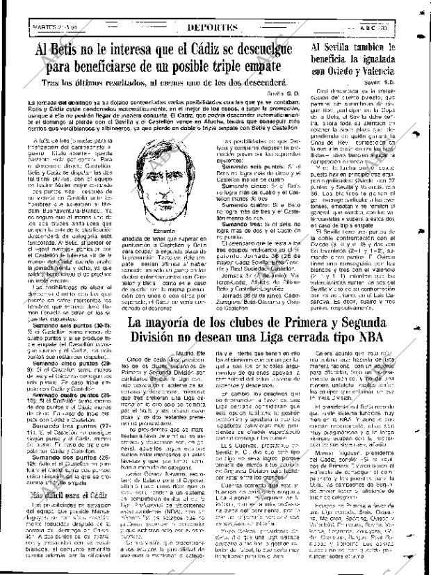 ABC SEVILLA 21-05-1991 página 83