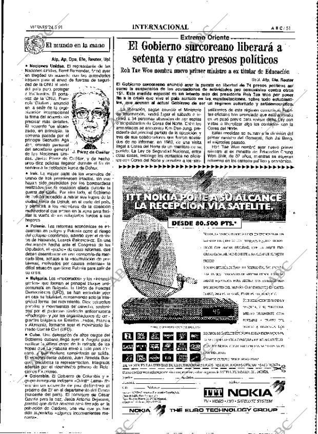 ABC MADRID 24-05-1991 página 51