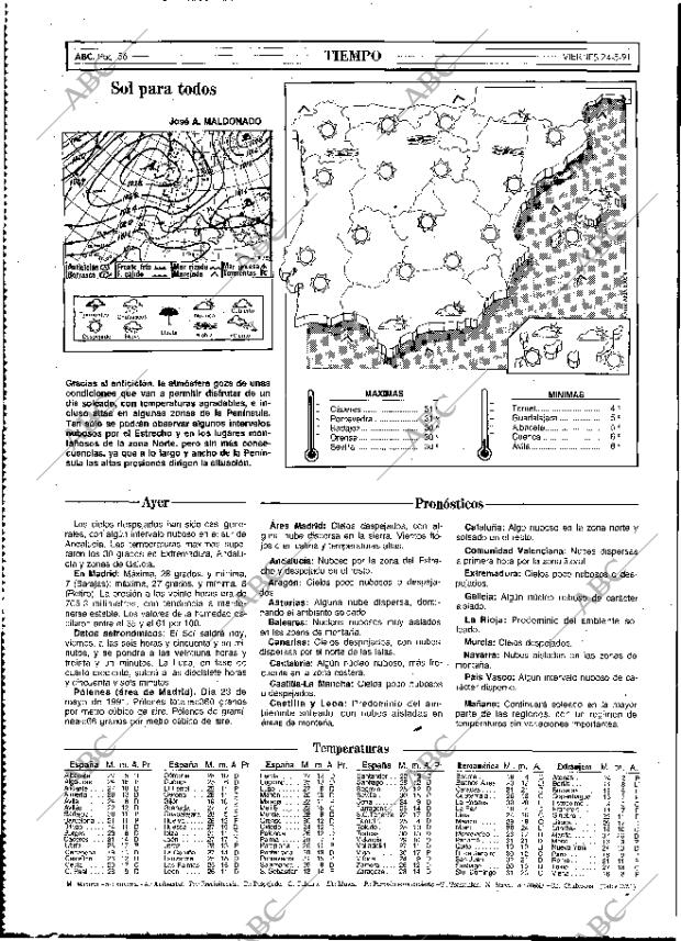 ABC MADRID 24-05-1991 página 56