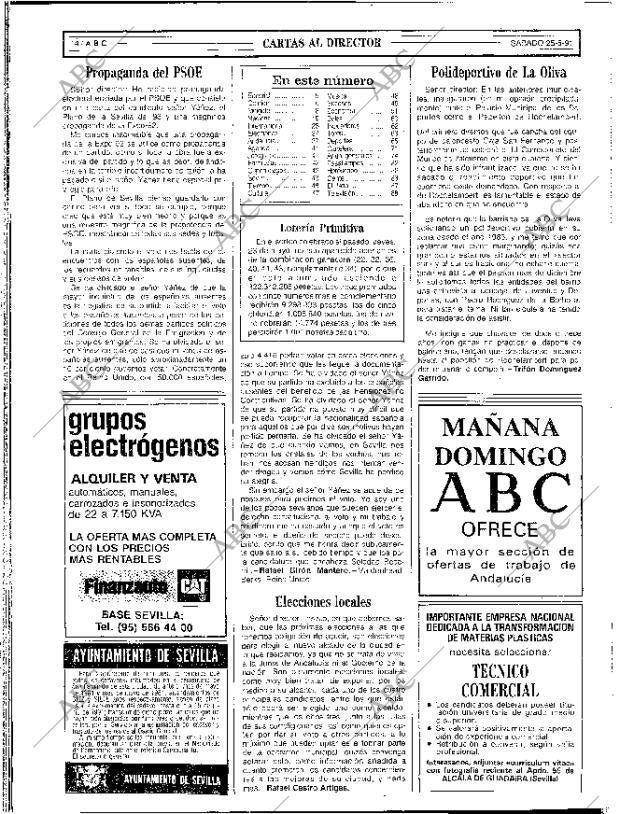 ABC SEVILLA 25-05-1991 página 14