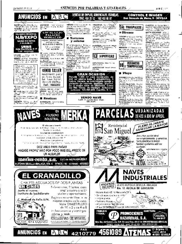 ABC SEVILLA 25-05-1991 página 77