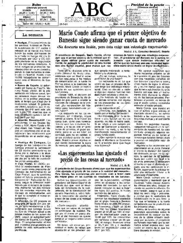 ABC MADRID 26-05-1991 página 89