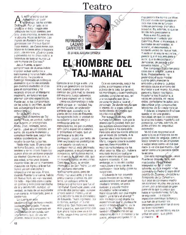 BLANCO Y NEGRO MADRID 26-05-1991 página 12