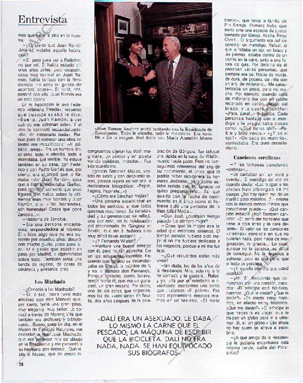 BLANCO Y NEGRO MADRID 26-05-1991 página 78