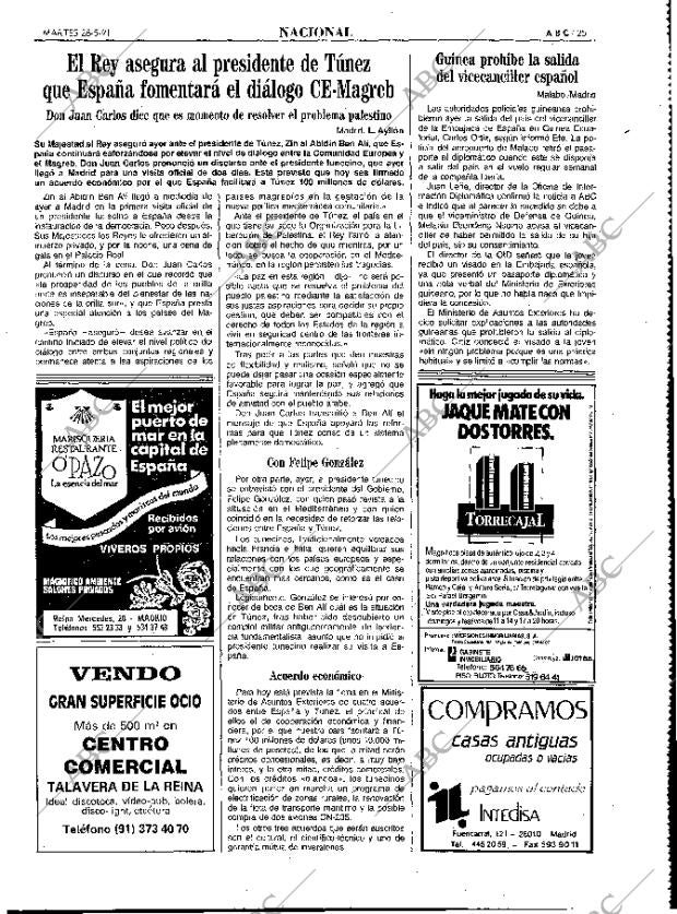ABC MADRID 28-05-1991 página 25