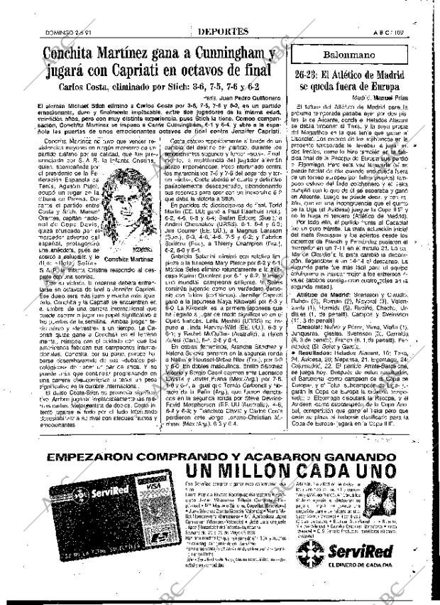 ABC MADRID 02-06-1991 página 109