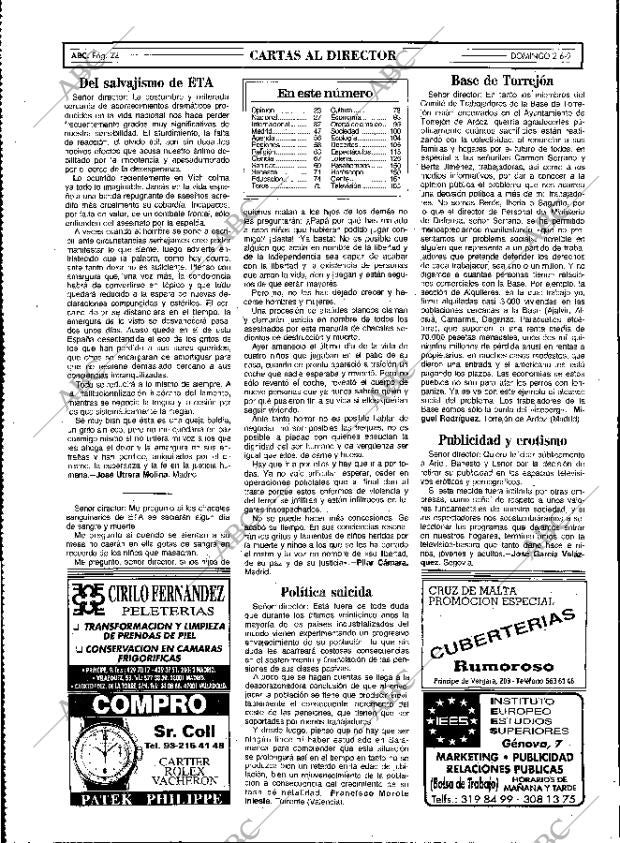 ABC MADRID 02-06-1991 página 22