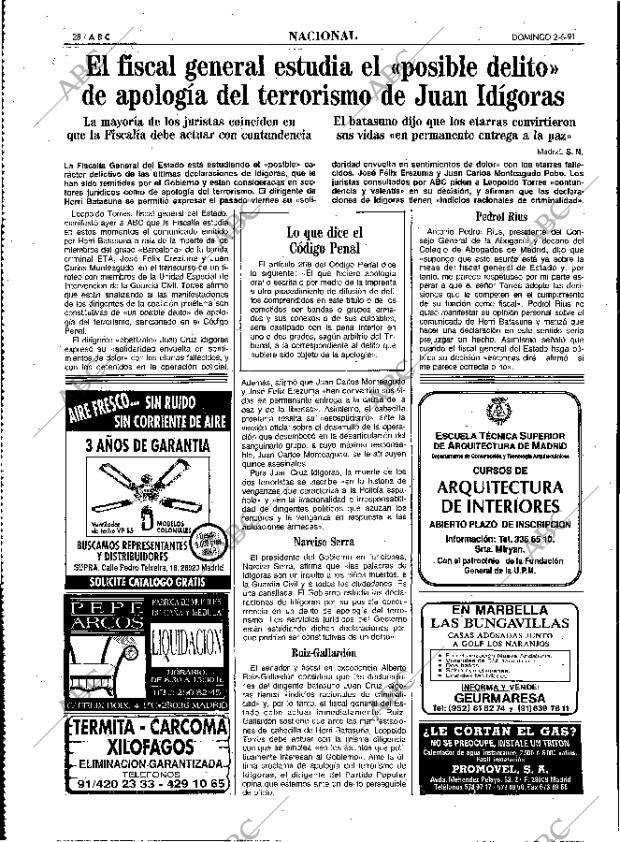 ABC MADRID 02-06-1991 página 28