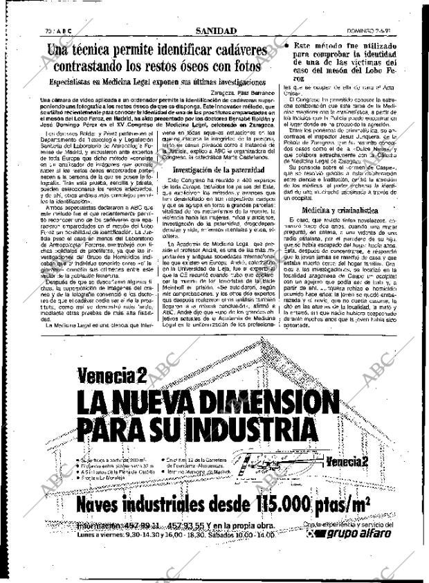 ABC MADRID 02-06-1991 página 70