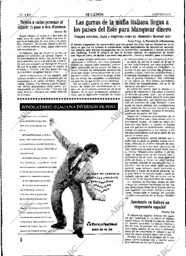 ABC MADRID 02-06-1991 página 72