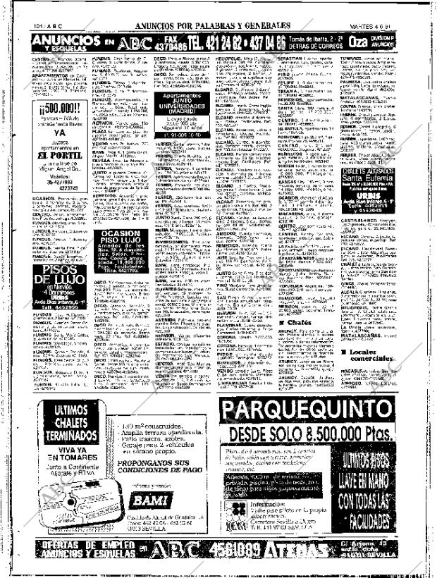 ABC SEVILLA 04-06-1991 página 104