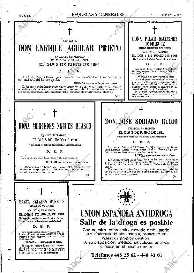 ABC MADRID 06-06-1991 página 118