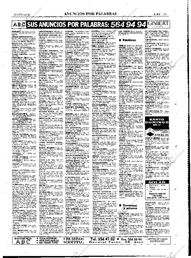 ABC MADRID 06-06-1991 página 131