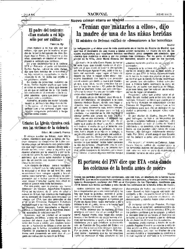 ABC MADRID 06-06-1991 página 24