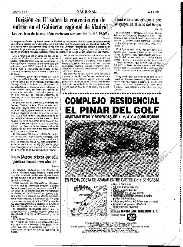 ABC MADRID 06-06-1991 página 29