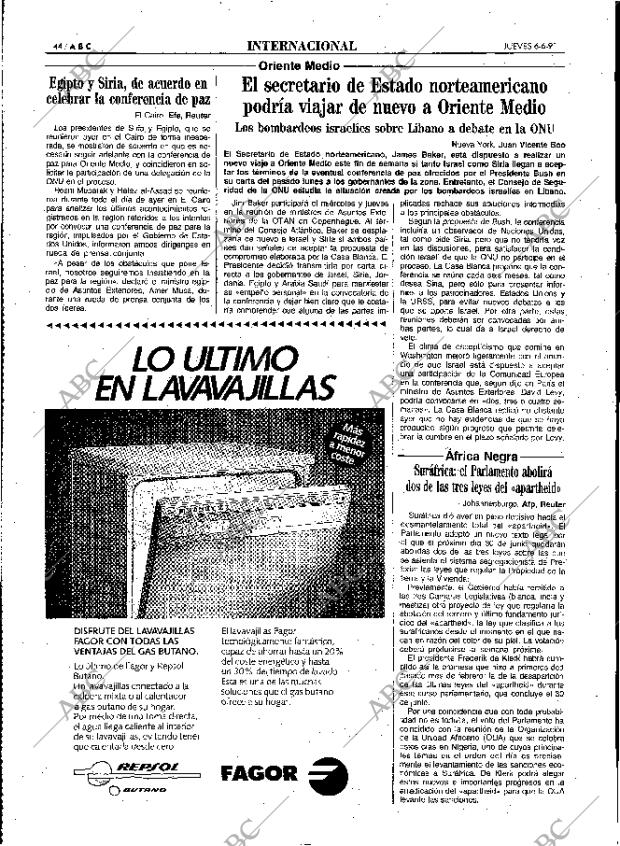 ABC MADRID 06-06-1991 página 44