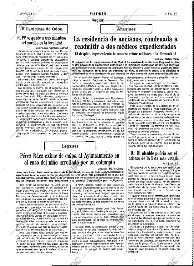 ABC MADRID 06-06-1991 página 57