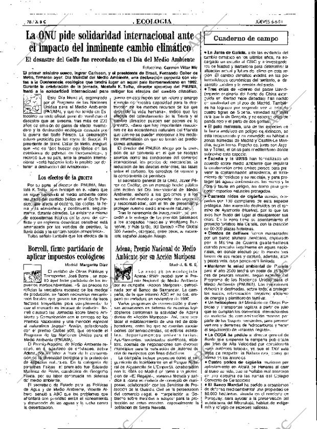 ABC MADRID 06-06-1991 página 78