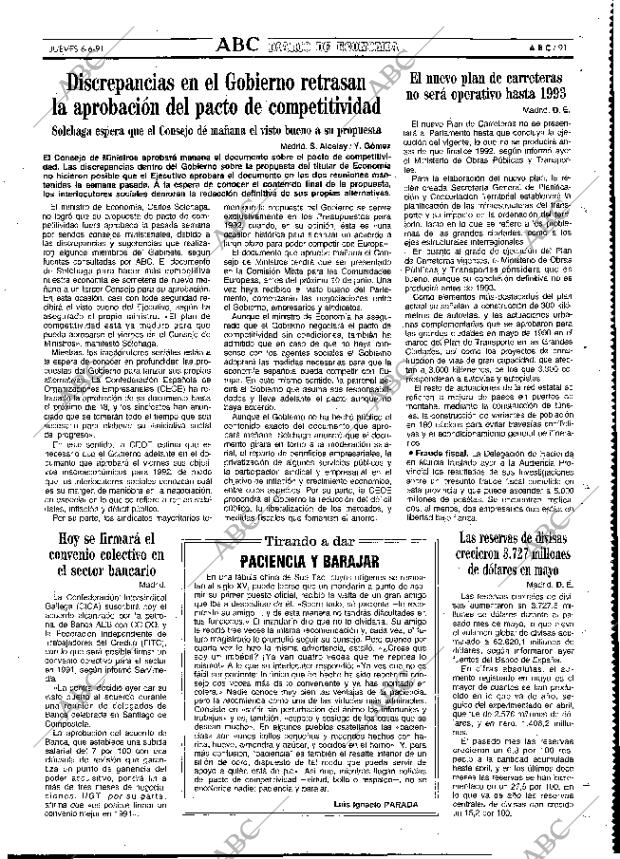 ABC MADRID 06-06-1991 página 91