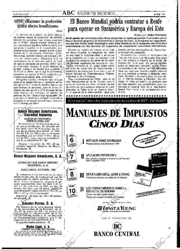 ABC MADRID 06-06-1991 página 93