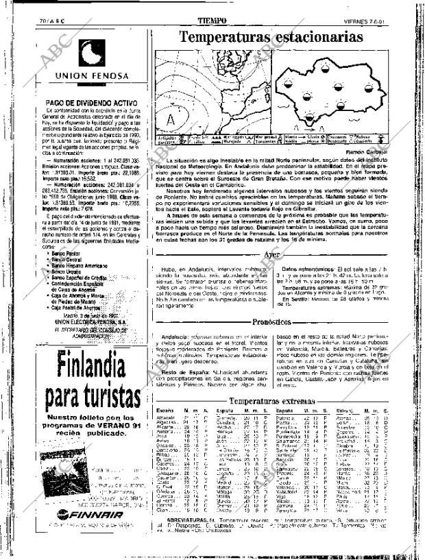 ABC SEVILLA 07-06-1991 página 70