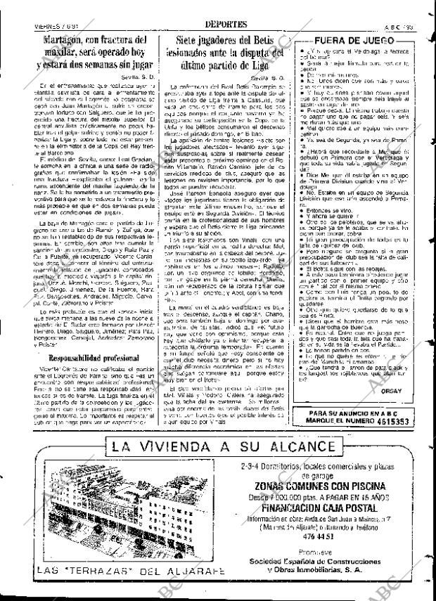 ABC SEVILLA 07-06-1991 página 93