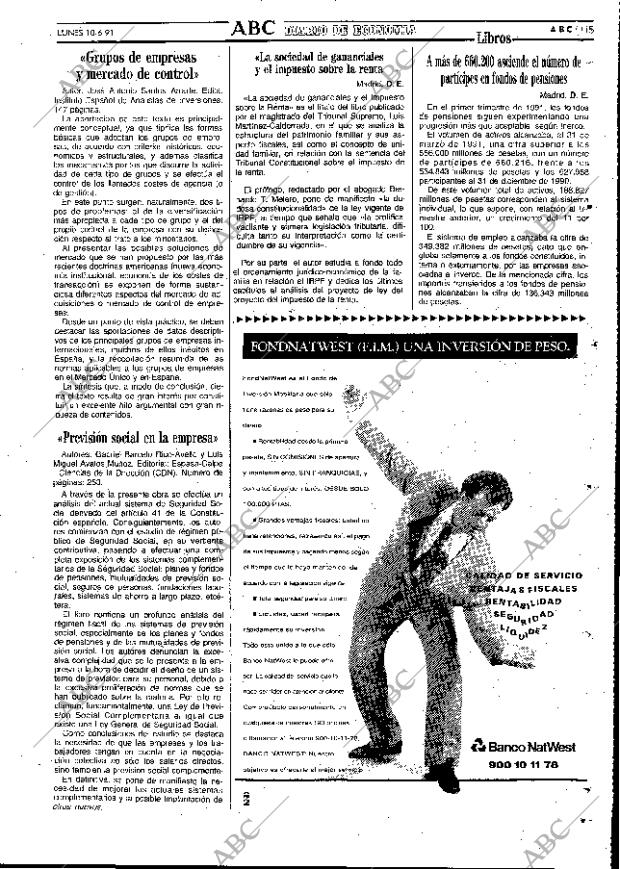 ABC MADRID 10-06-1991 página 115