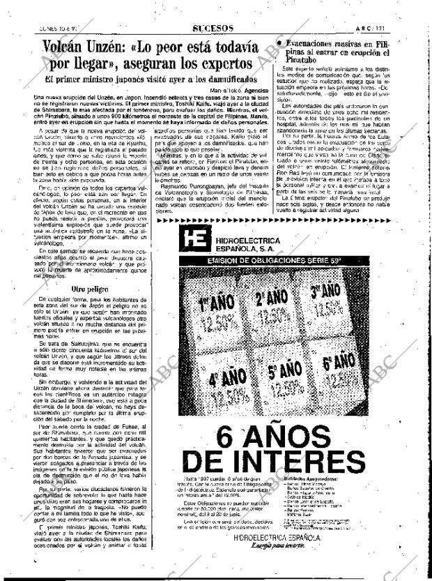 ABC MADRID 10-06-1991 página 121