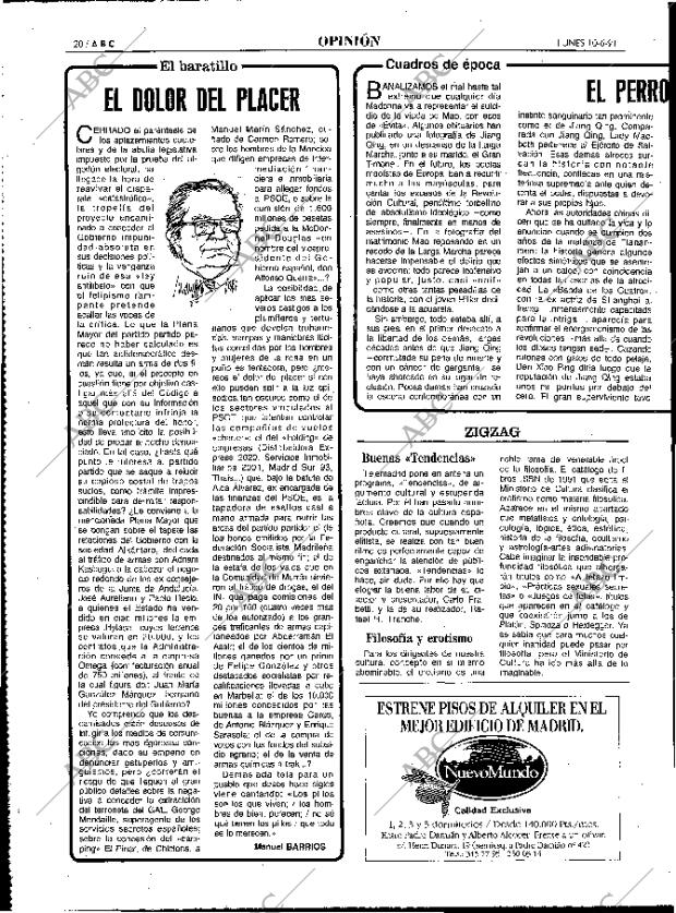 ABC MADRID 10-06-1991 página 20