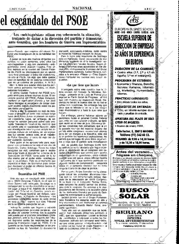 ABC MADRID 10-06-1991 página 27