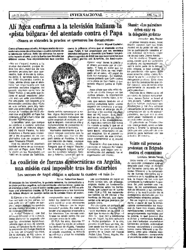 ABC MADRID 10-06-1991 página 33