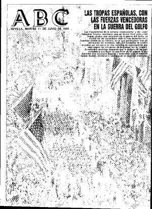 ABC SEVILLA 11-06-1991 página 1