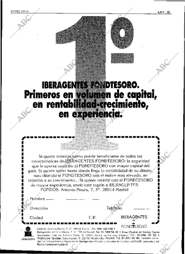 ABC SEVILLA 13-06-1991 página 29