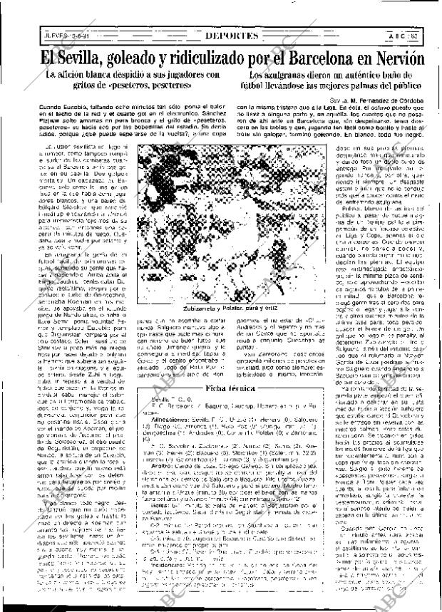 ABC SEVILLA 13-06-1991 página 83