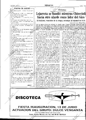 ABC SEVILLA 13-06-1991 página 87