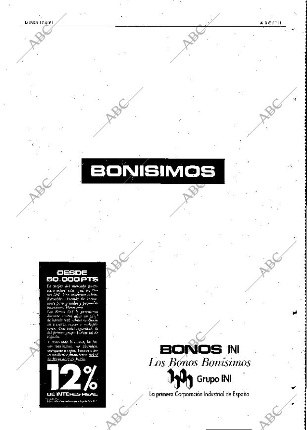 ABC MADRID 17-06-1991 página 111