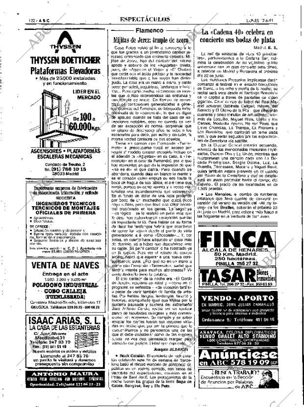 ABC MADRID 17-06-1991 página 122