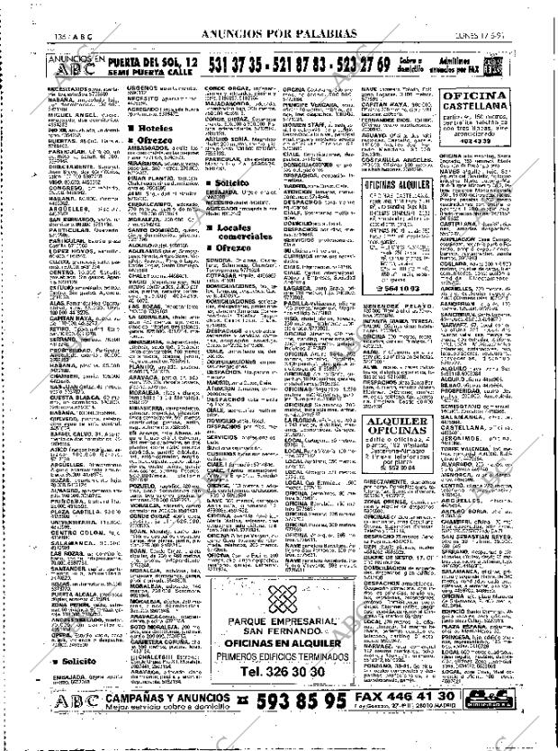 ABC MADRID 17-06-1991 página 136