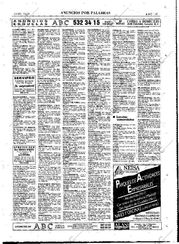 ABC MADRID 17-06-1991 página 141