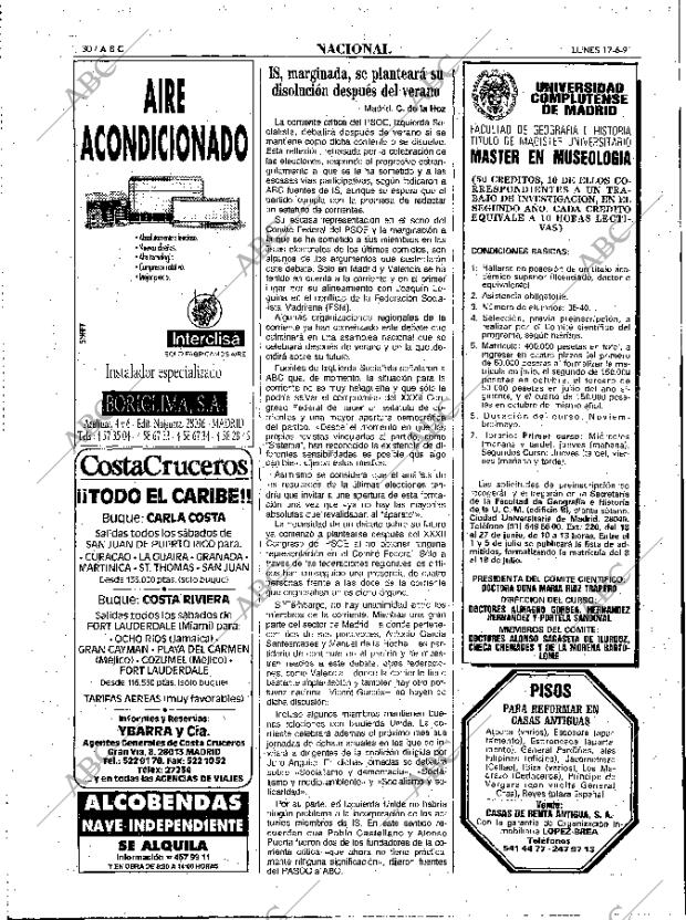 ABC MADRID 17-06-1991 página 30